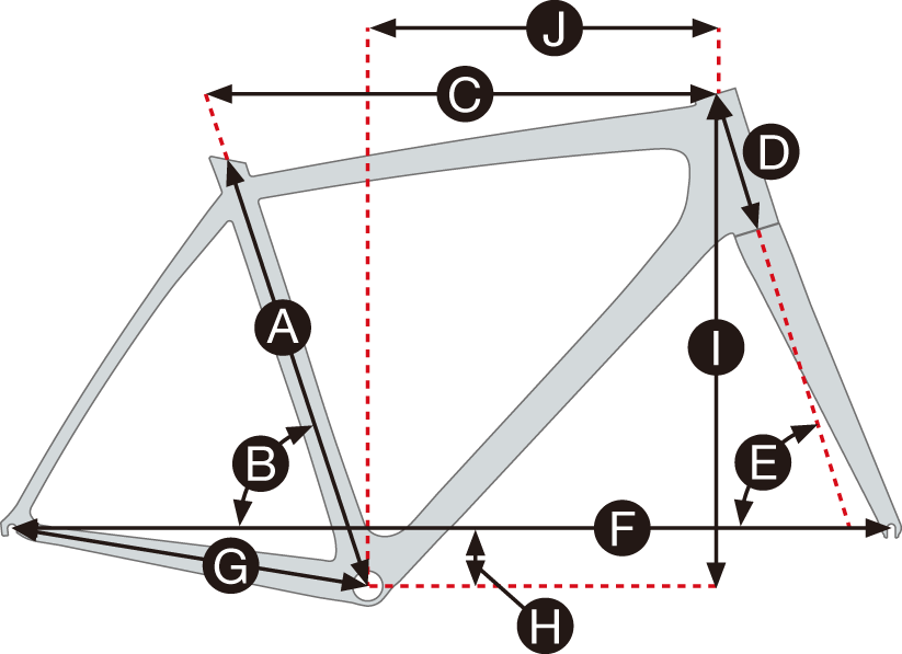 ENVILIV ADVANCED SL TEAM FRAME SET (New 2024)_geometry